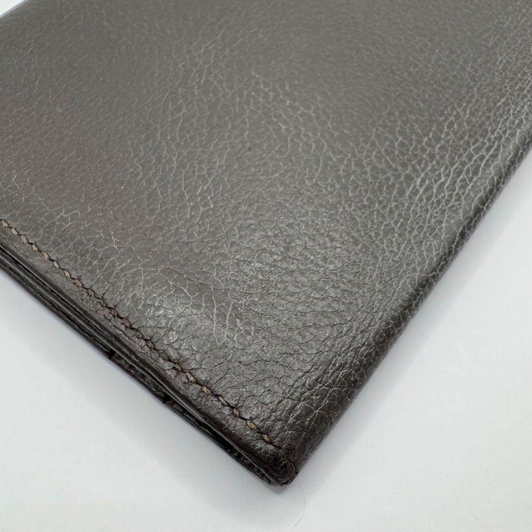 ★S級極美品★エルメス 長財布 フレミング 札入れ MC2 エトゥープ