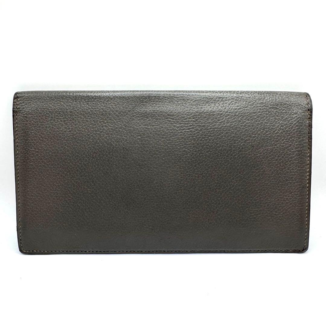 ★S級極美品★エルメス 長財布 フレミング 札入れ MC2 エトゥープ