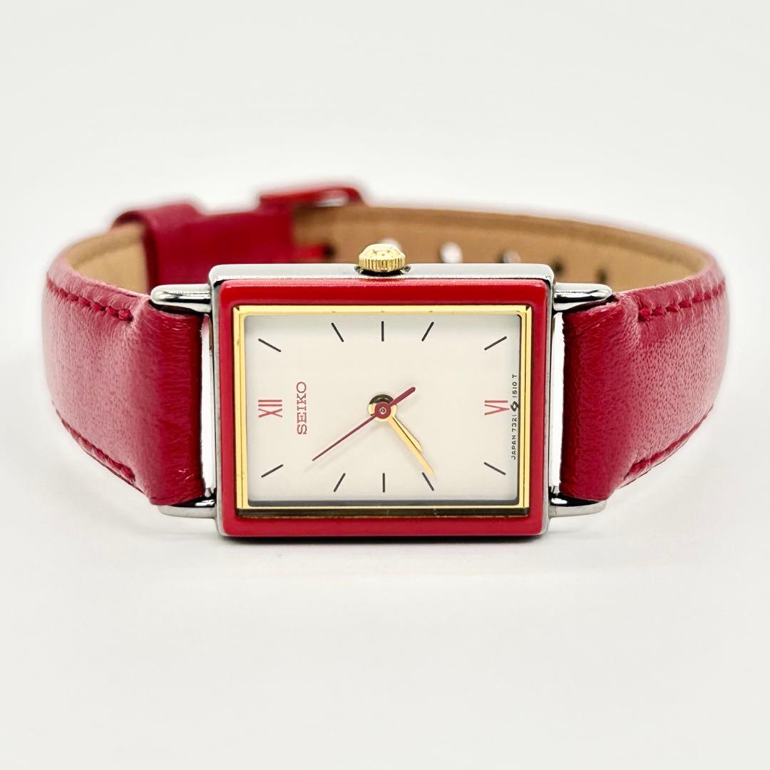 希少 SEIKO セイコー スクエア 7321-5940 クォーツ 腕時計