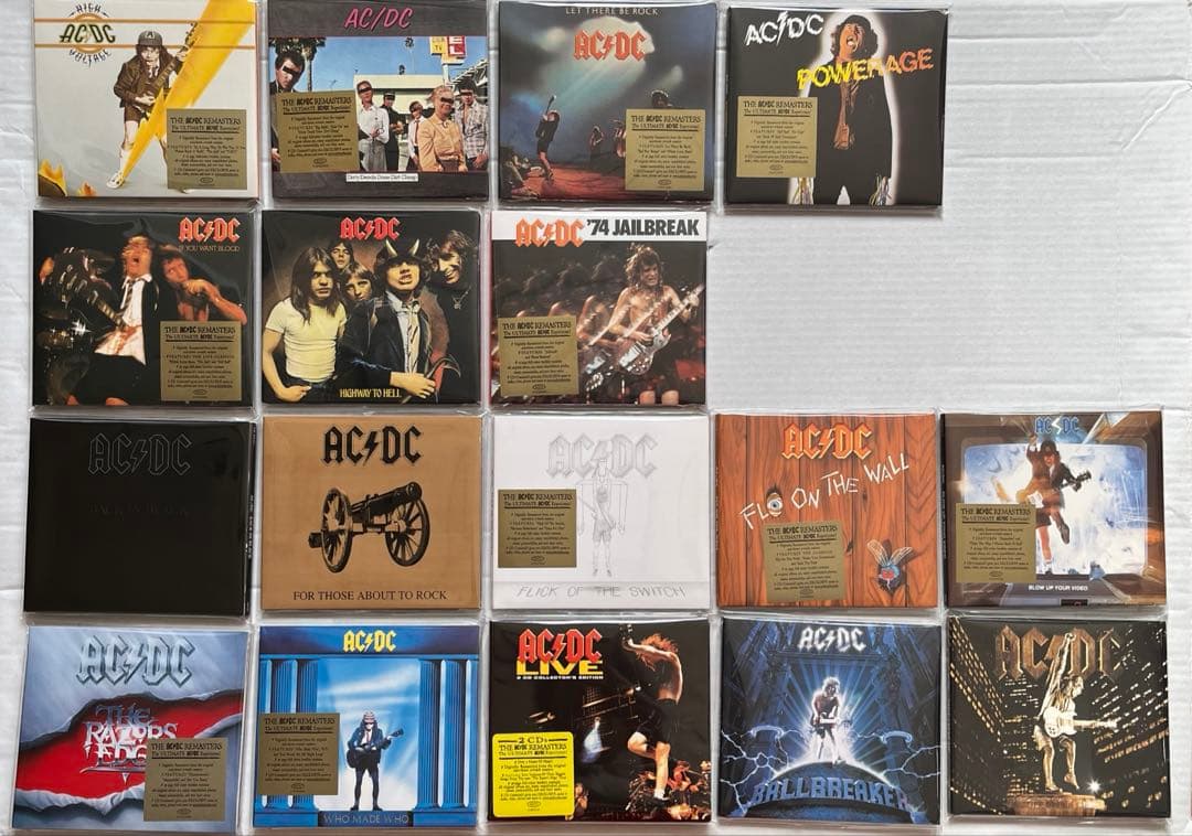 AC/DC リマスターCD 17枚セット