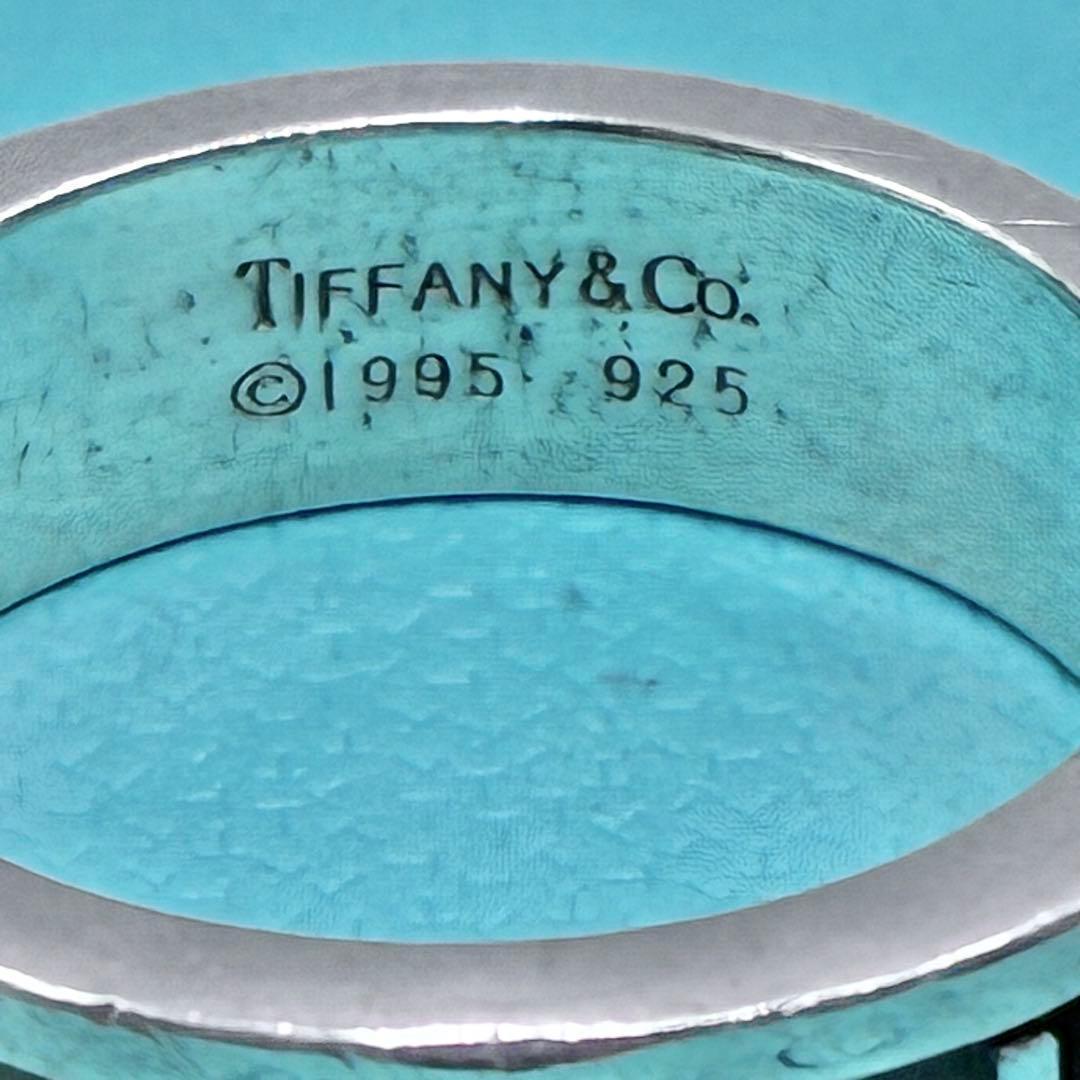 【ぽち】ティファニー　アトラスリング　20号　シルバー　指輪