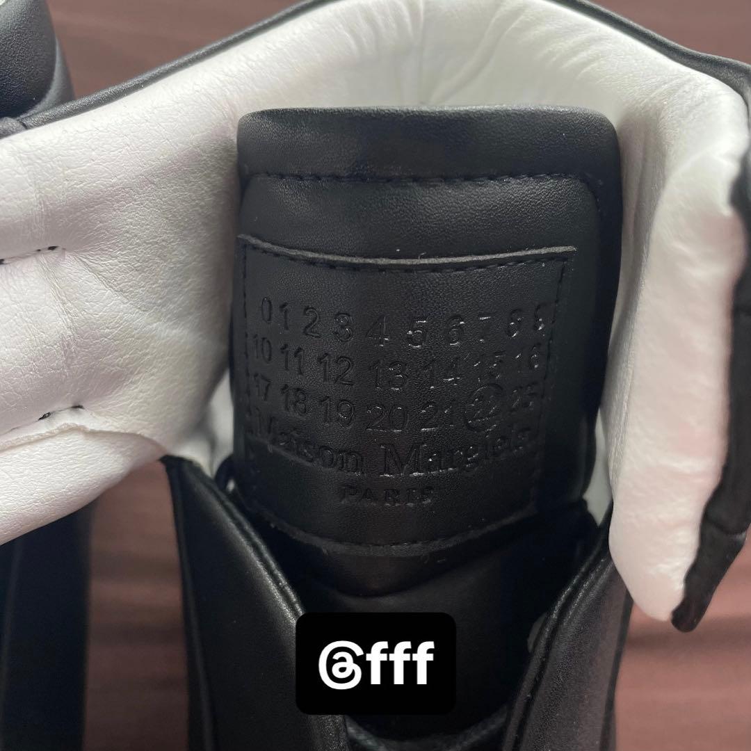 靴 maison margiela future high sneaker 42