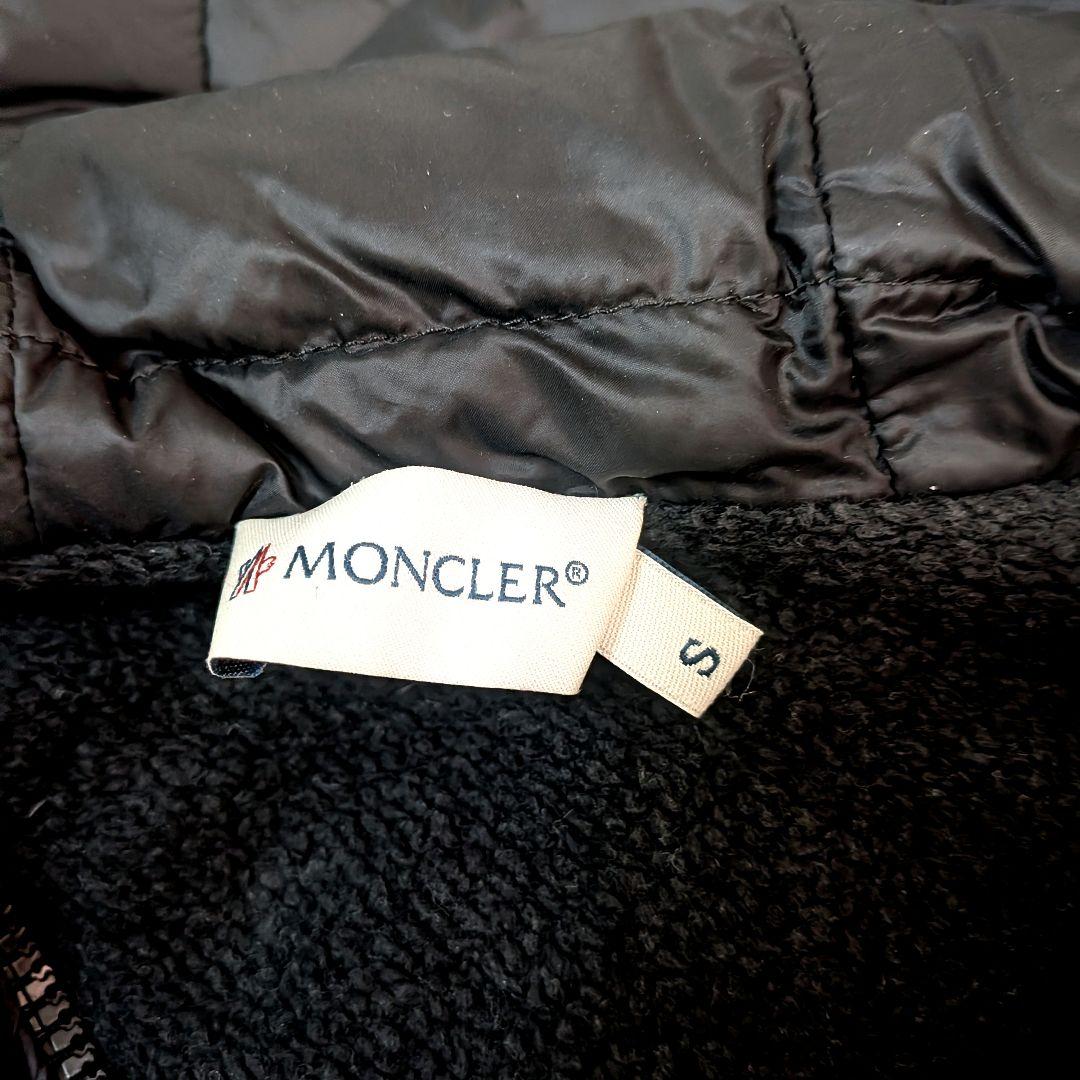 美品✨モンクレール MAGLIA CARDIGAN スウェット切替ダウンパーカー