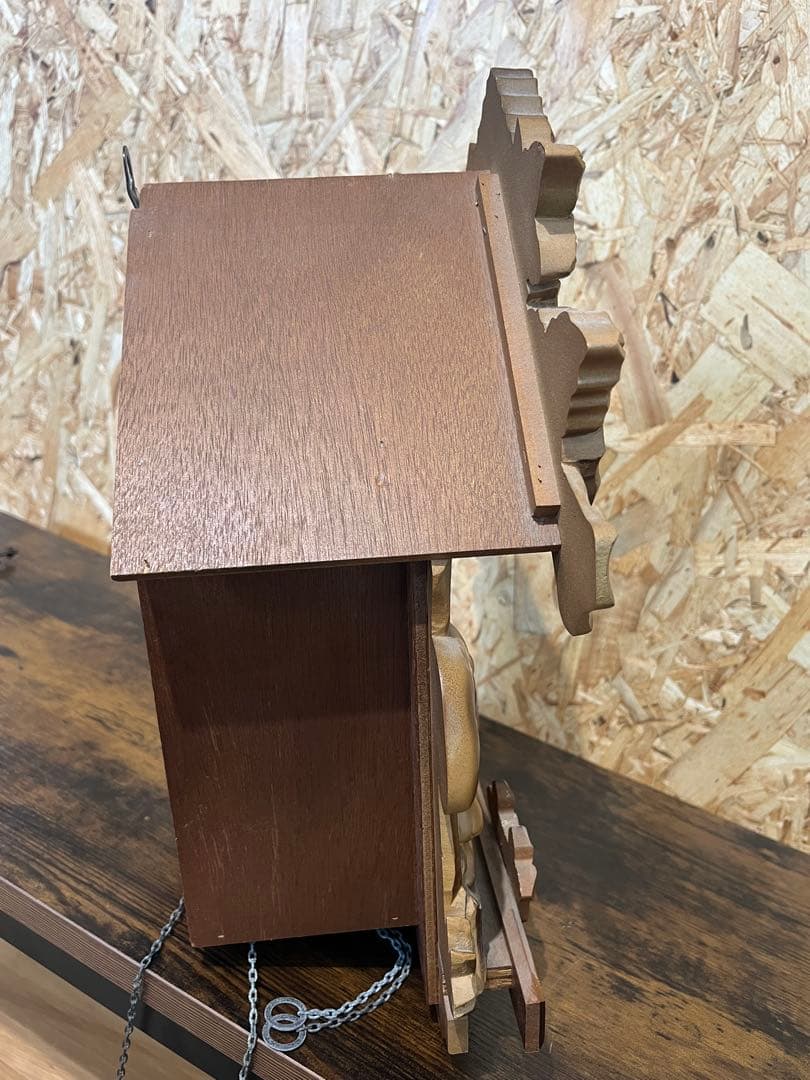 スヌーピー 鳩時計 CITIZEN レトロ 木製 ハト時計　SNOOPY 訳あり