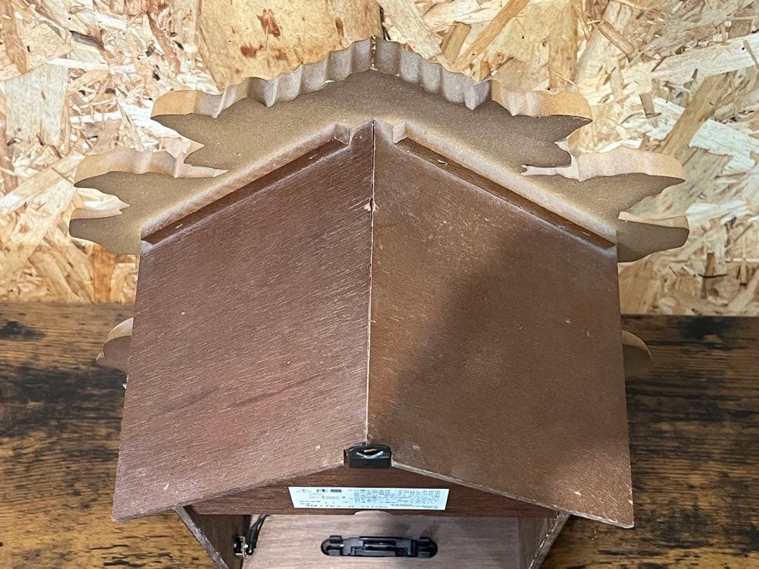 スヌーピー 鳩時計 CITIZEN レトロ 木製 ハト時計　SNOOPY 訳あり