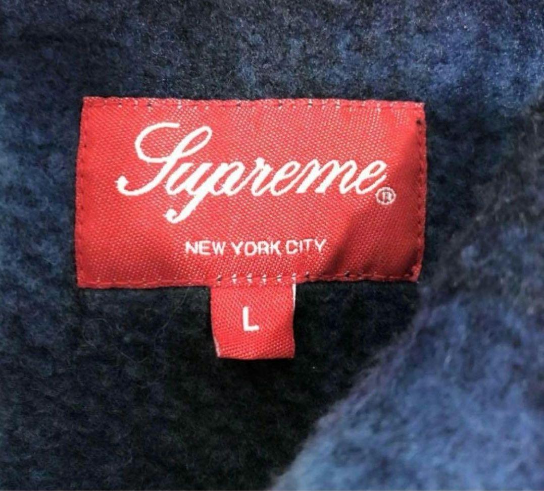 S*g様 Supreme Shadow Plaid Fleece Shirt