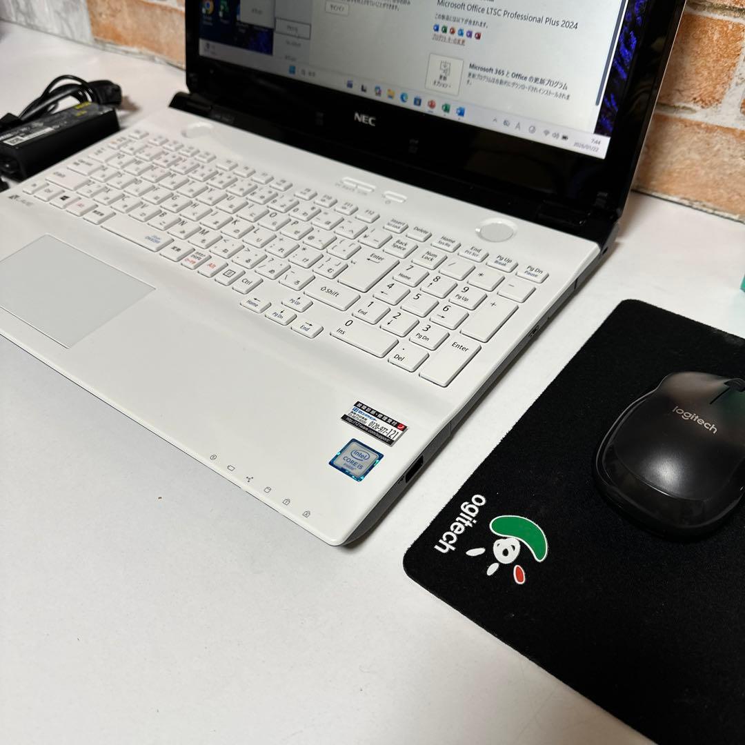 NECノート PC Core i5 SSD メモリ8GB Win11 オフィス付