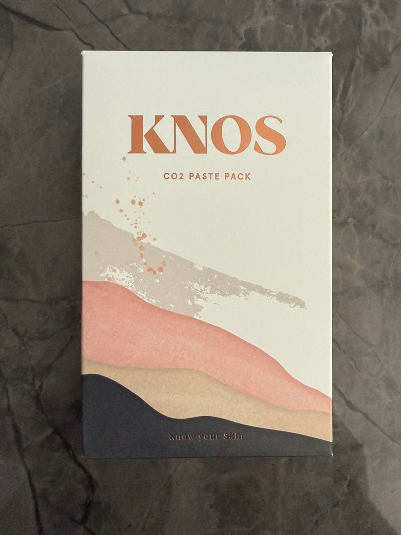 【新品】KNOS 炭酸パック