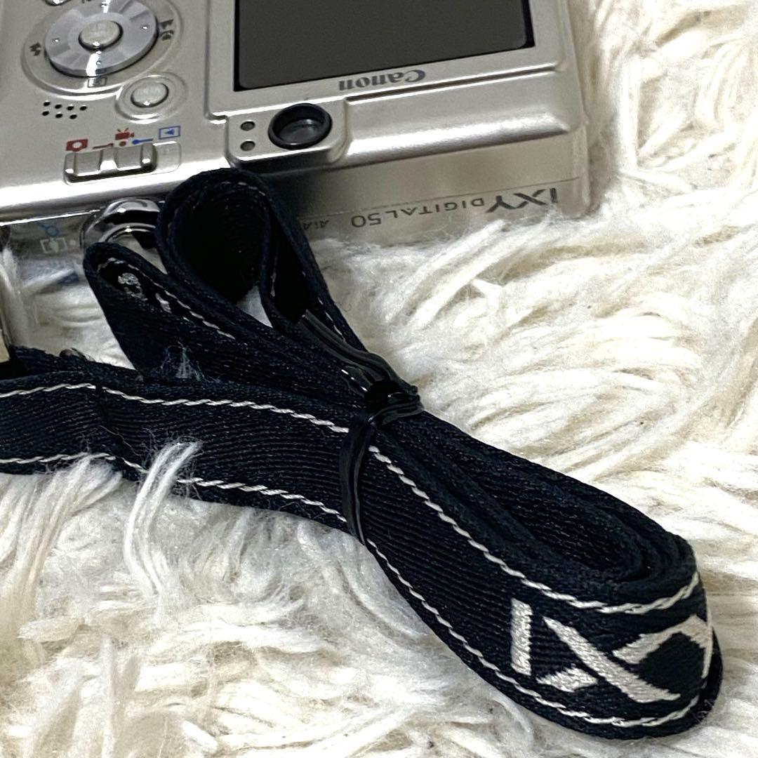CANON IXY DIGITAL 50 キャノン デジカメ コンデジ シルバー