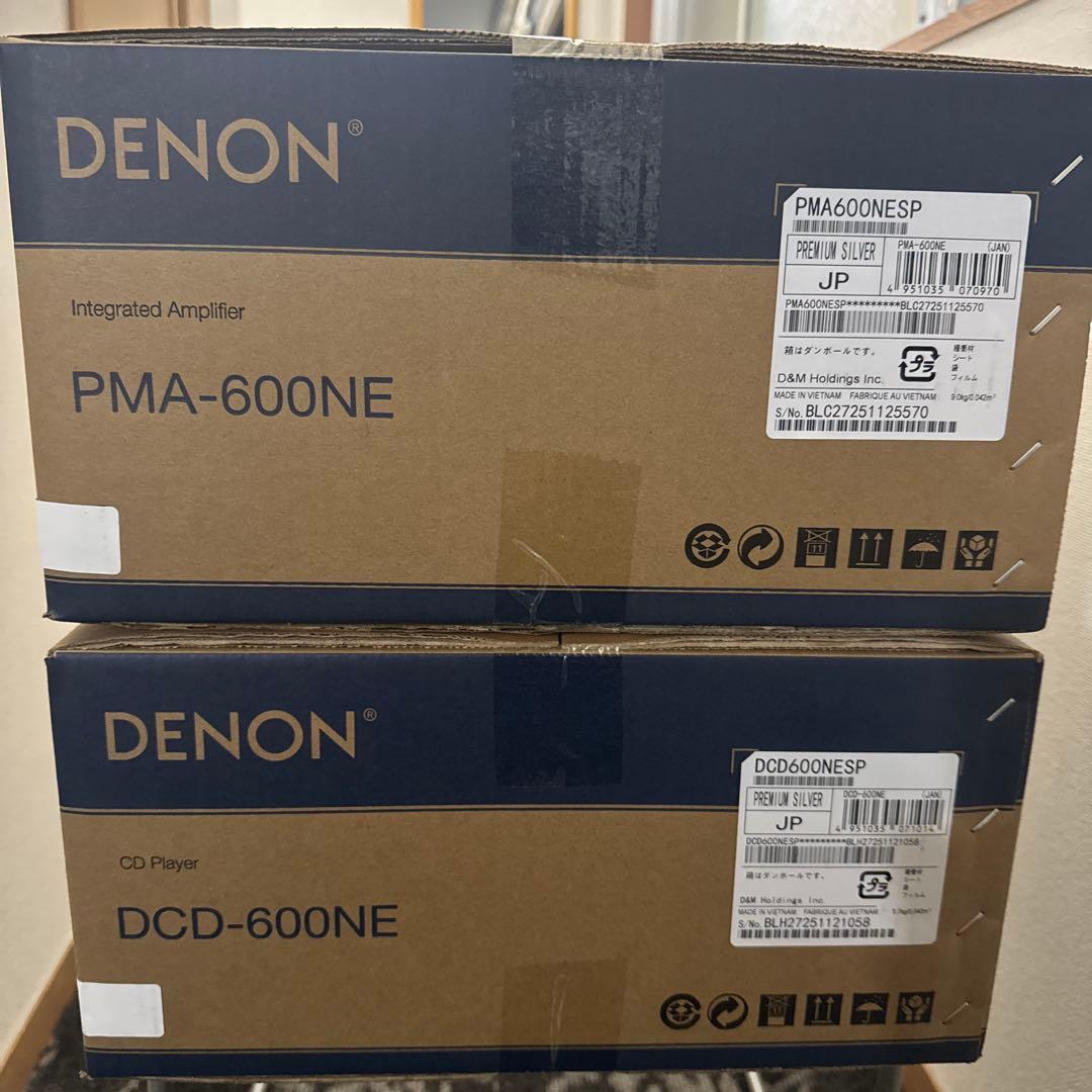 DENON（デノン）PMA-600NE DCD-600NE新品セット