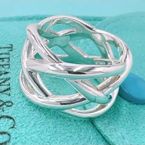 オールドティファニー ケルティックノット リング 13号 美品