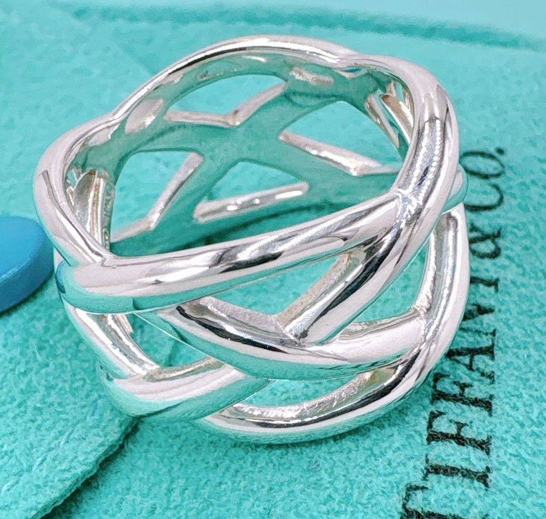 オールドティファニー ケルティックノット リング 13号 美品