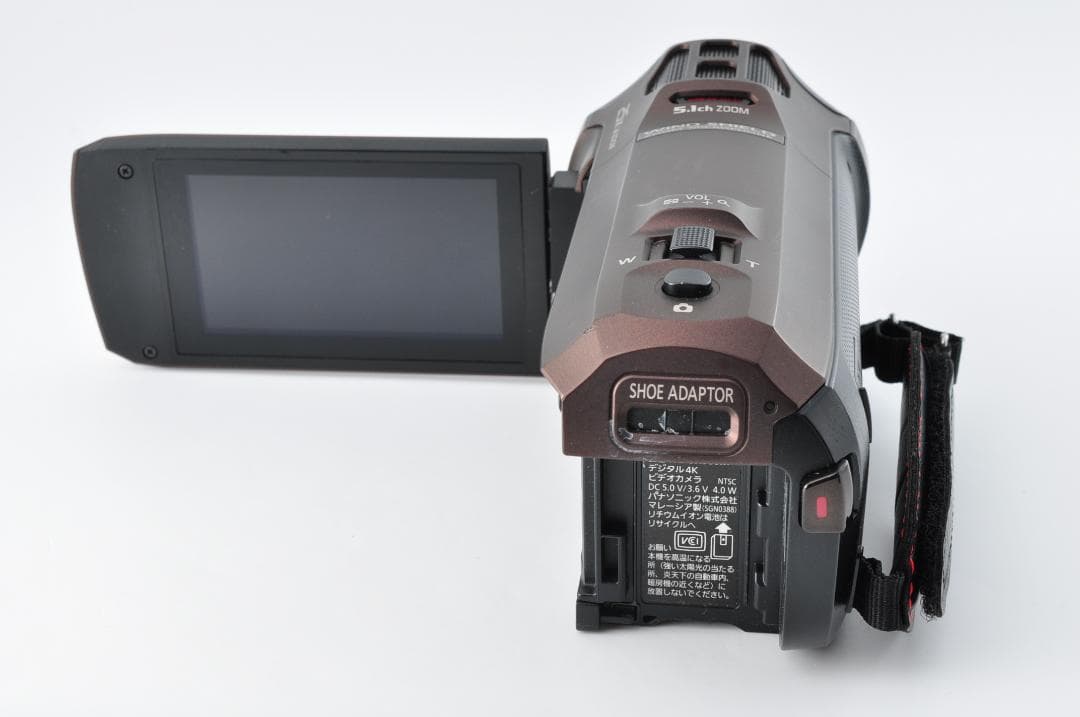 Panasonic HC-VX980M 4Kビデオカメラ ブラウン#996.25
