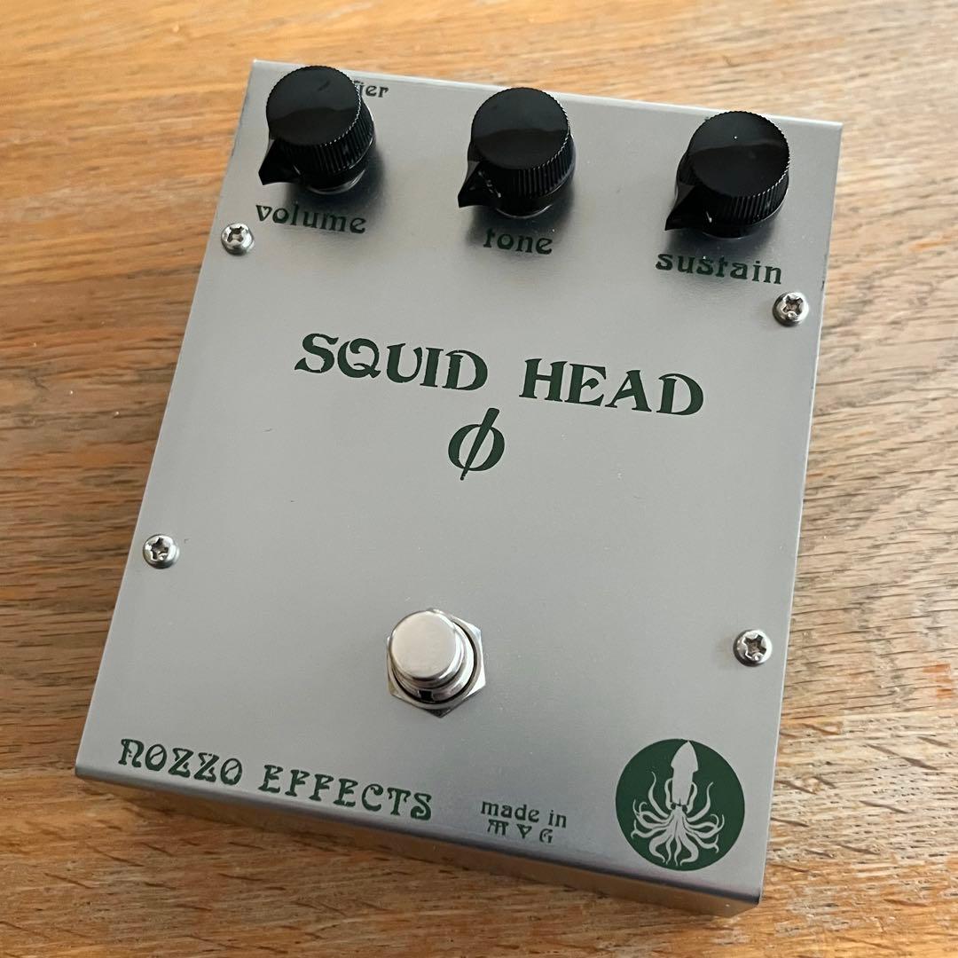 Nozzo Effects Squid Head -green Muff ファズ