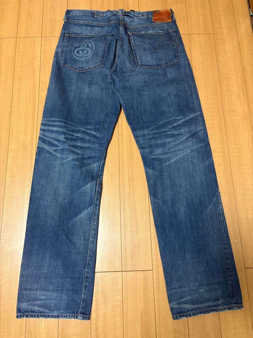 stussy30周年 levi's コラボデニム501xx 38インチ LVC