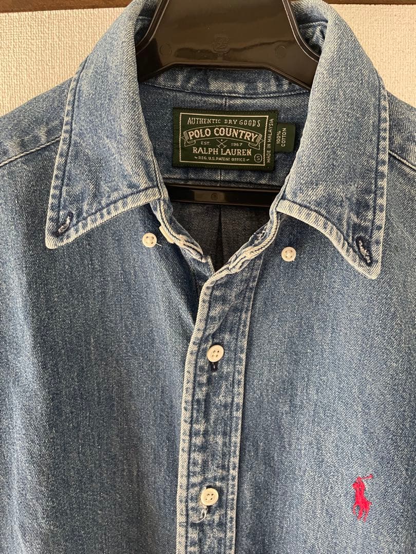 POLO COUNTRY デニムシャツ Sサイズ