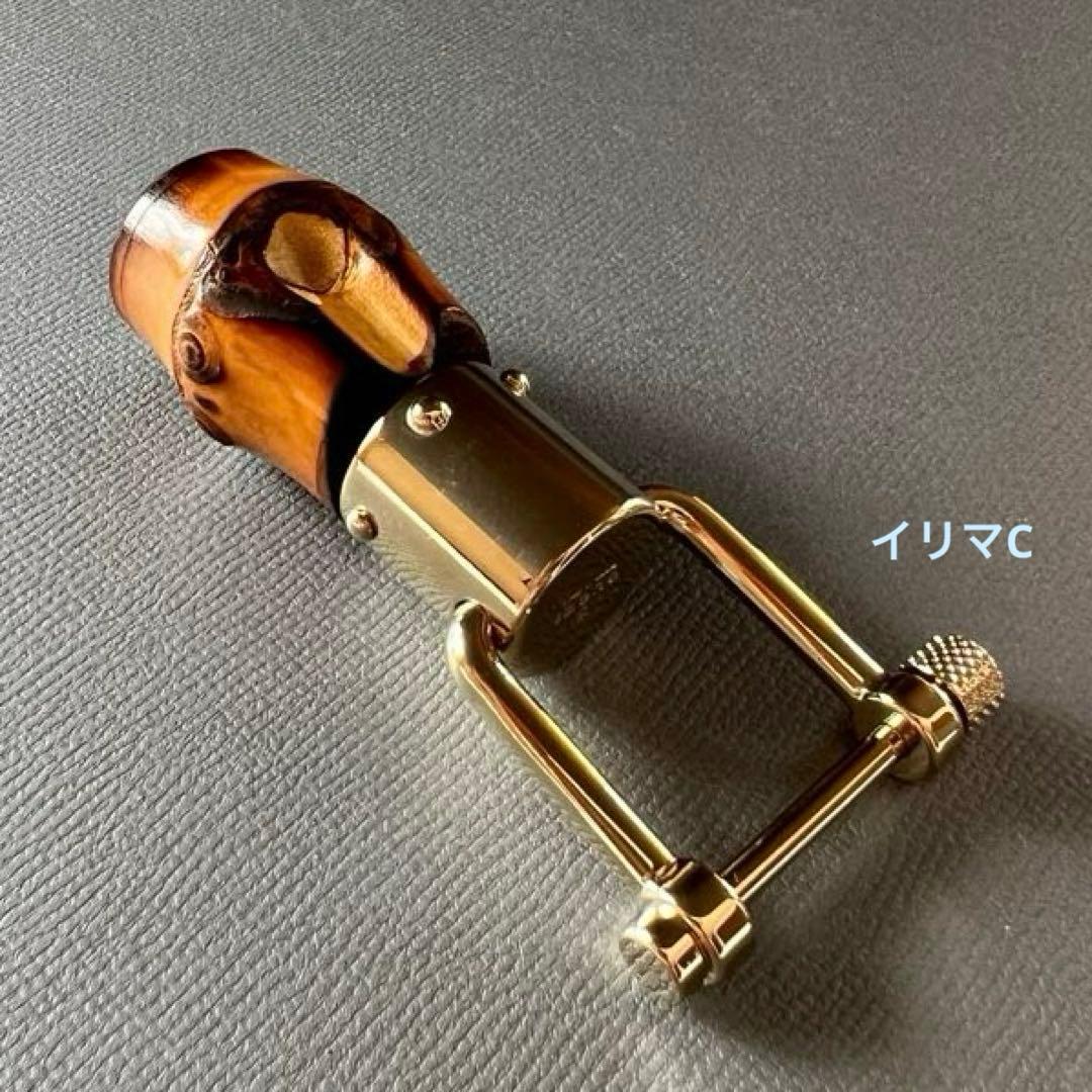 GUCCI グッチ　キーホルダー　バンブー 保存袋　箱付き　未使用
