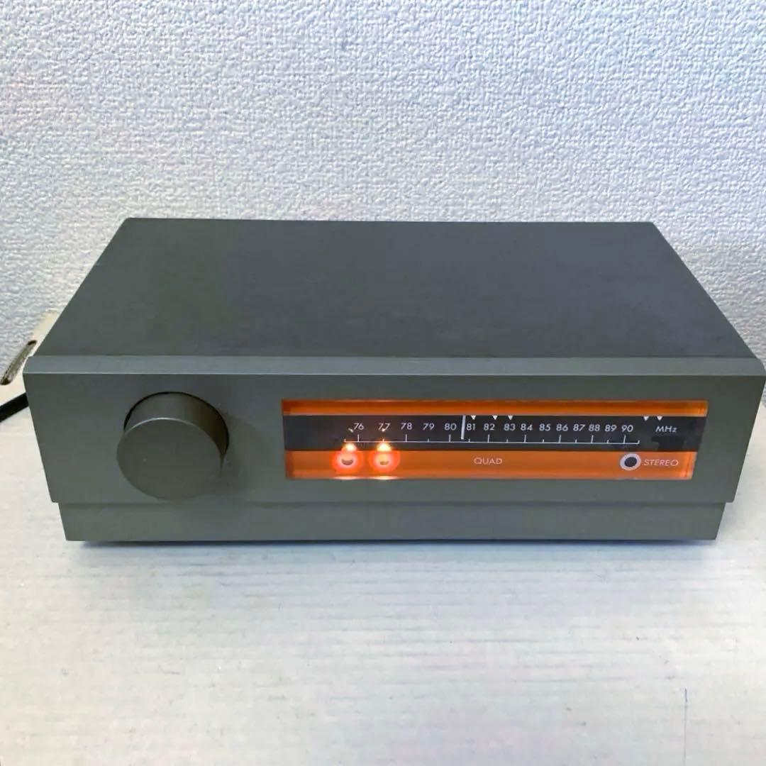 希少 英国QUAD FM3 FMチューナー日本バンド仕様ステレオ受信確認済み