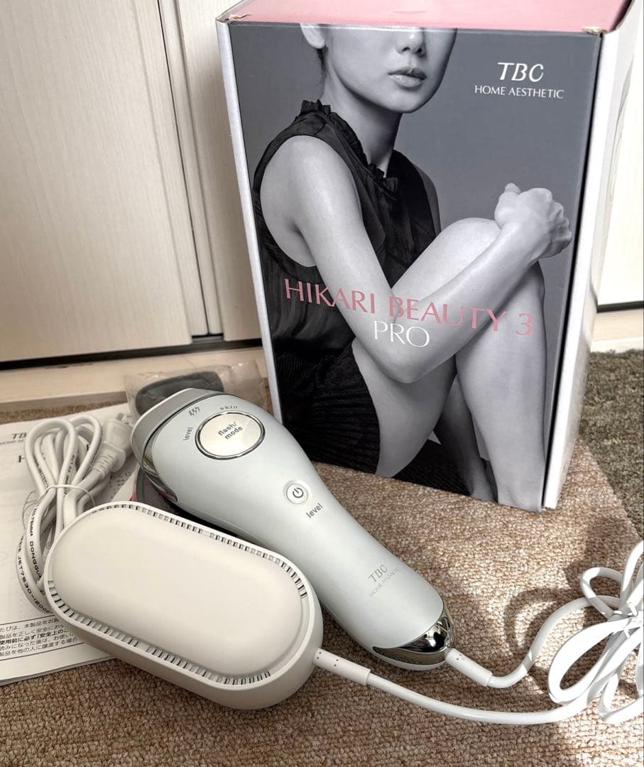 TBC 家庭用脱毛器 ひかりビューティ 3 PRO