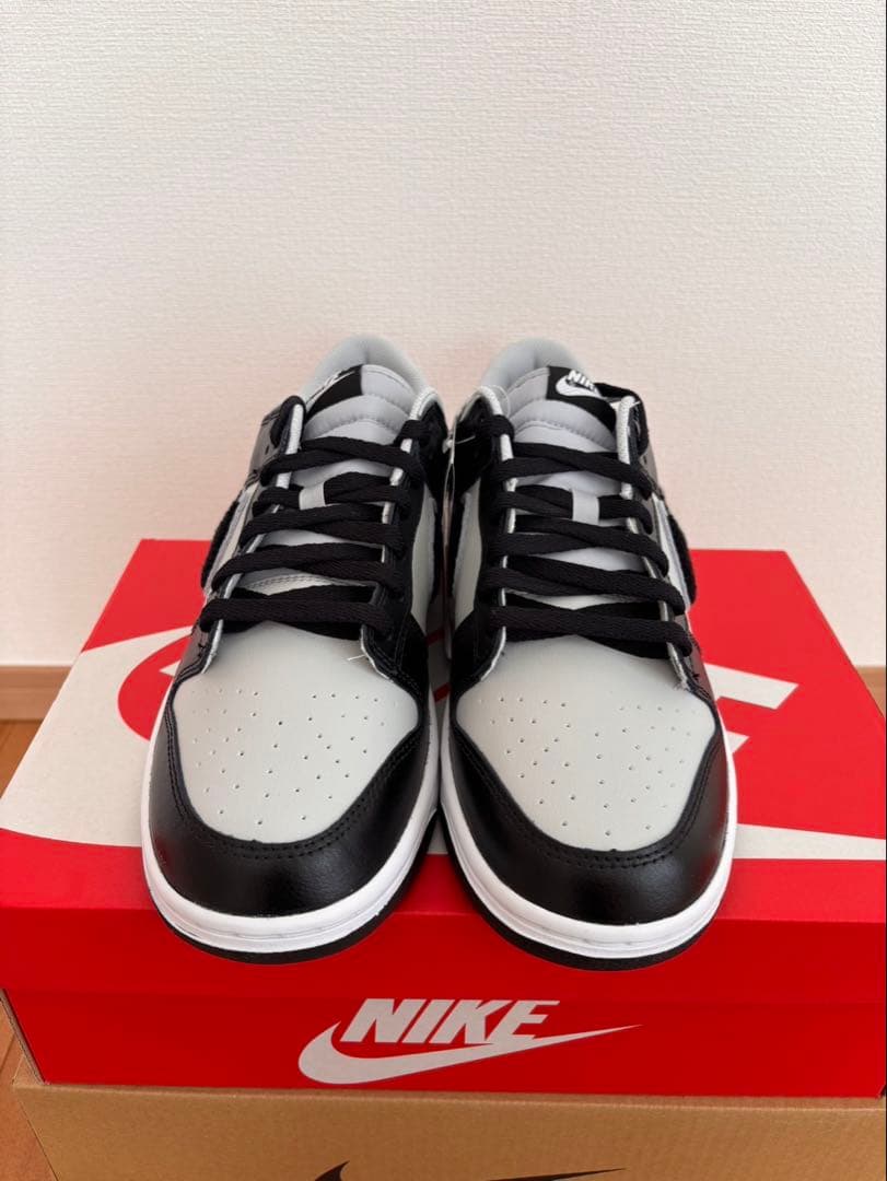 靴 Dunk Low R Chenille Swoosh \"Black Grey\"