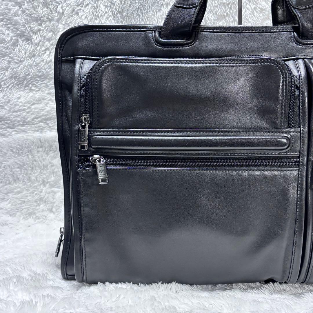 TUMI トゥミ 本革 高級 レザー 2WAY ビジネスバッグ 極美品