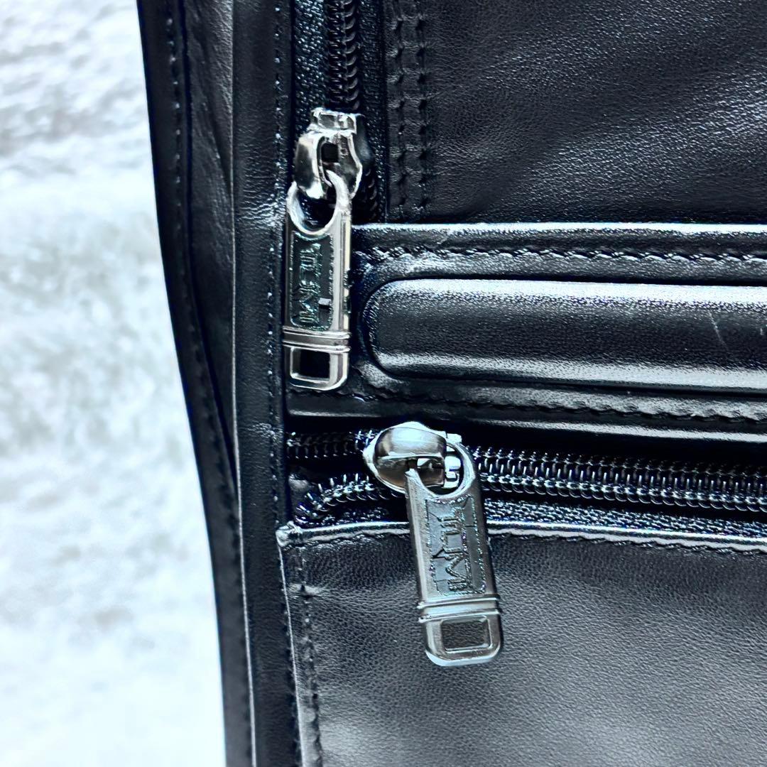 TUMI トゥミ 本革 高級 レザー 2WAY ビジネスバッグ 極美品