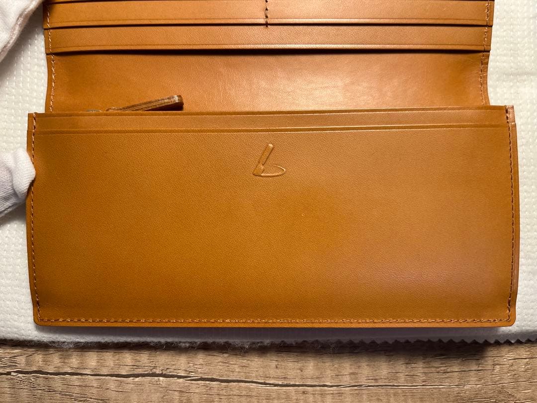 【極美品】土屋鞄 スペシャルコードバン 長財布 ナチュラル 希少限定品