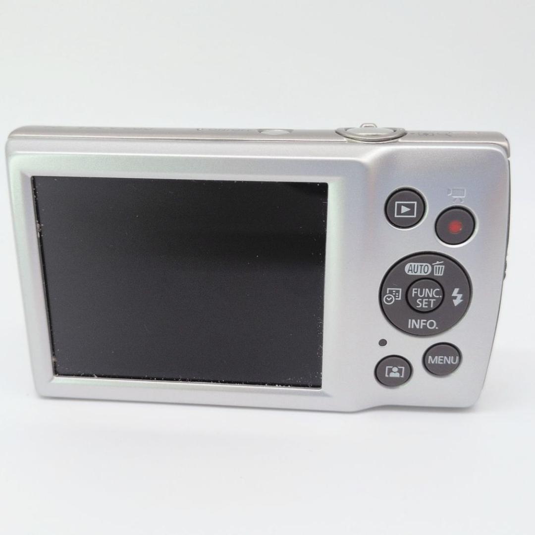 【美品】Canon IXY 200 シルバー コンパクト バッテリー 充電器付き