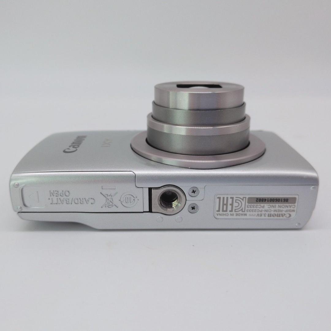 【美品】Canon IXY 200 シルバー コンパクト バッテリー 充電器付き