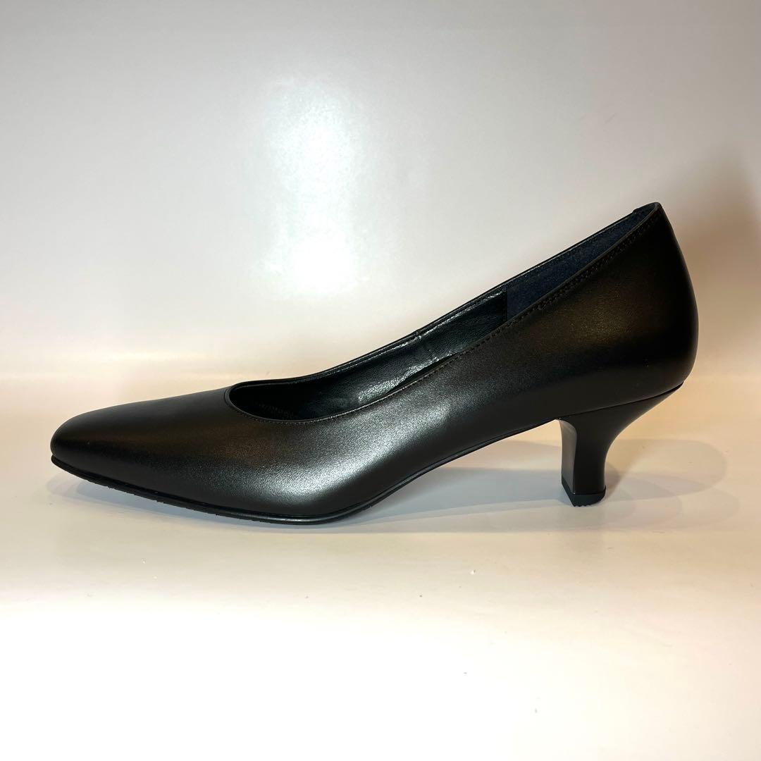 【超お得】Success Walk スクエアトゥ5cmヒール　パンプス