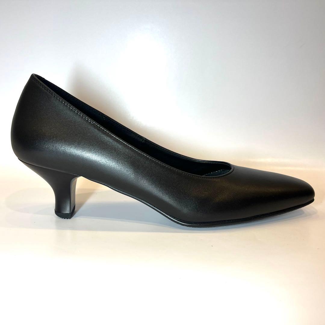 【超お得】Success Walk スクエアトゥ5cmヒール　パンプス