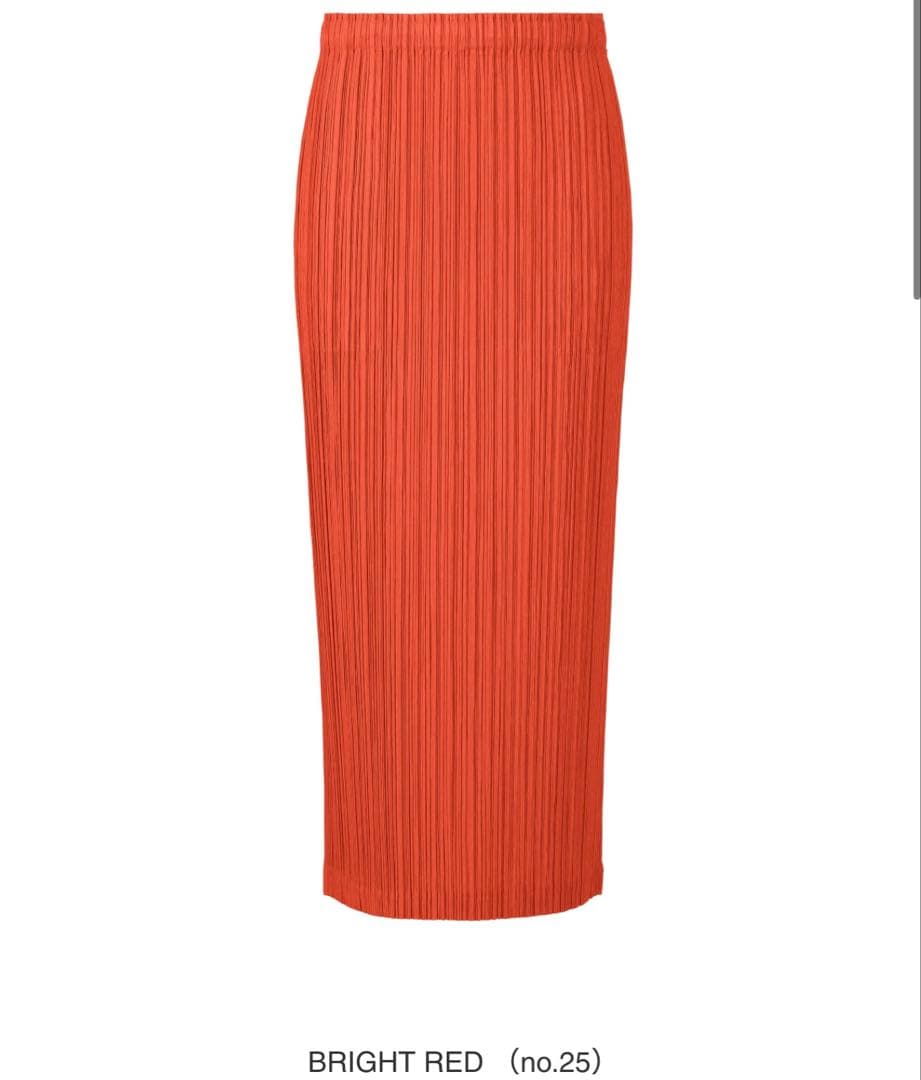 PLEATS PLEASE THICKER BOTTOMS 1 ブライトレッド