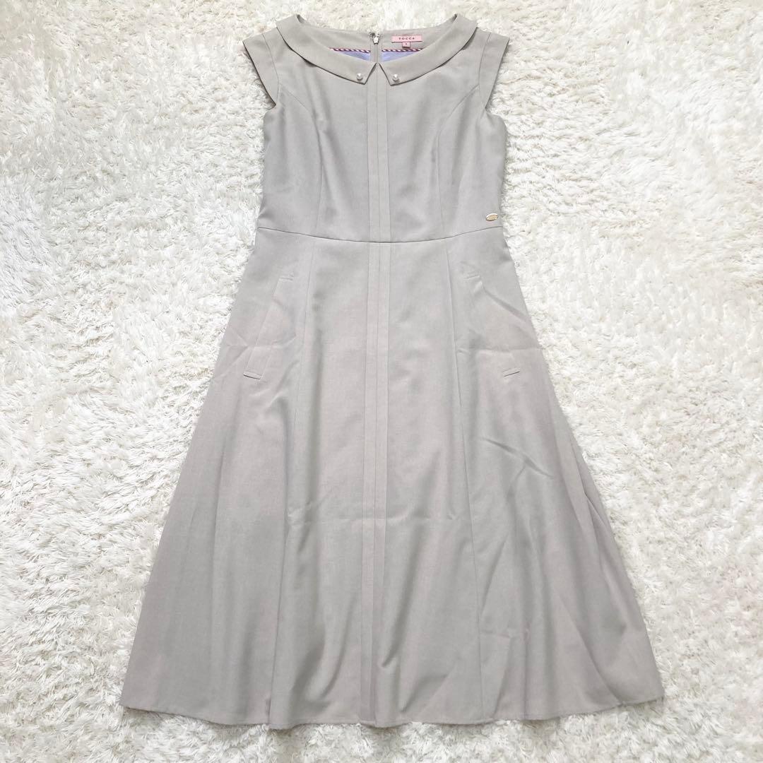 24SS✨️TOCCA トッカ SUMMER ENTRANCE 襟付きドレス