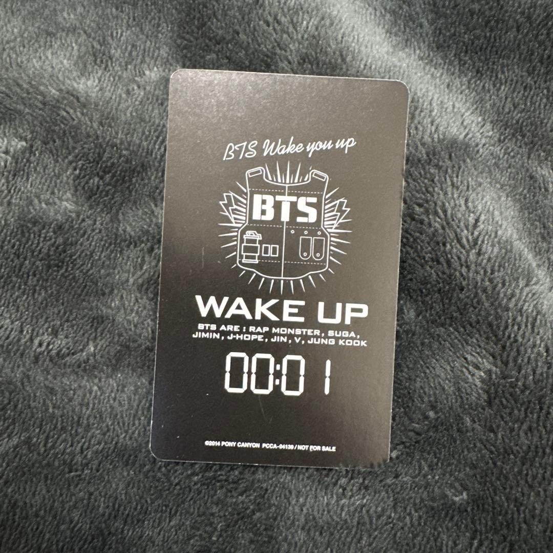 BTS Jimin タレントカード Wake Up