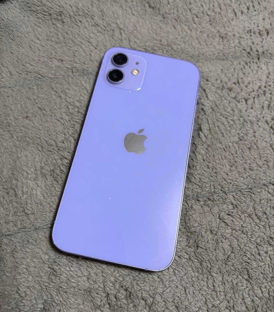 Apple iPhone12 本体 パープル 128G