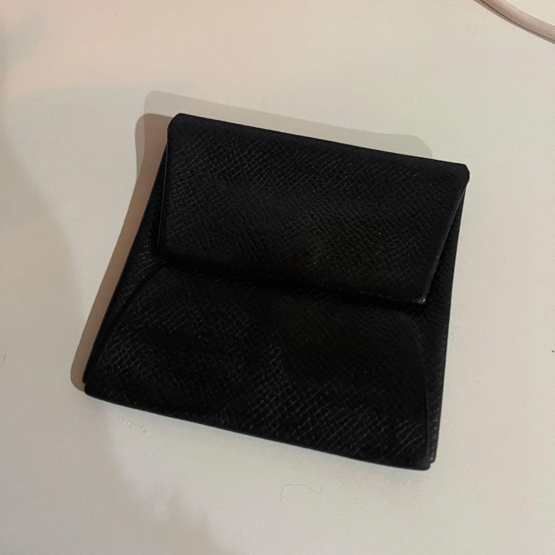 【値下げ中】HERMES ブラックレザー ケース