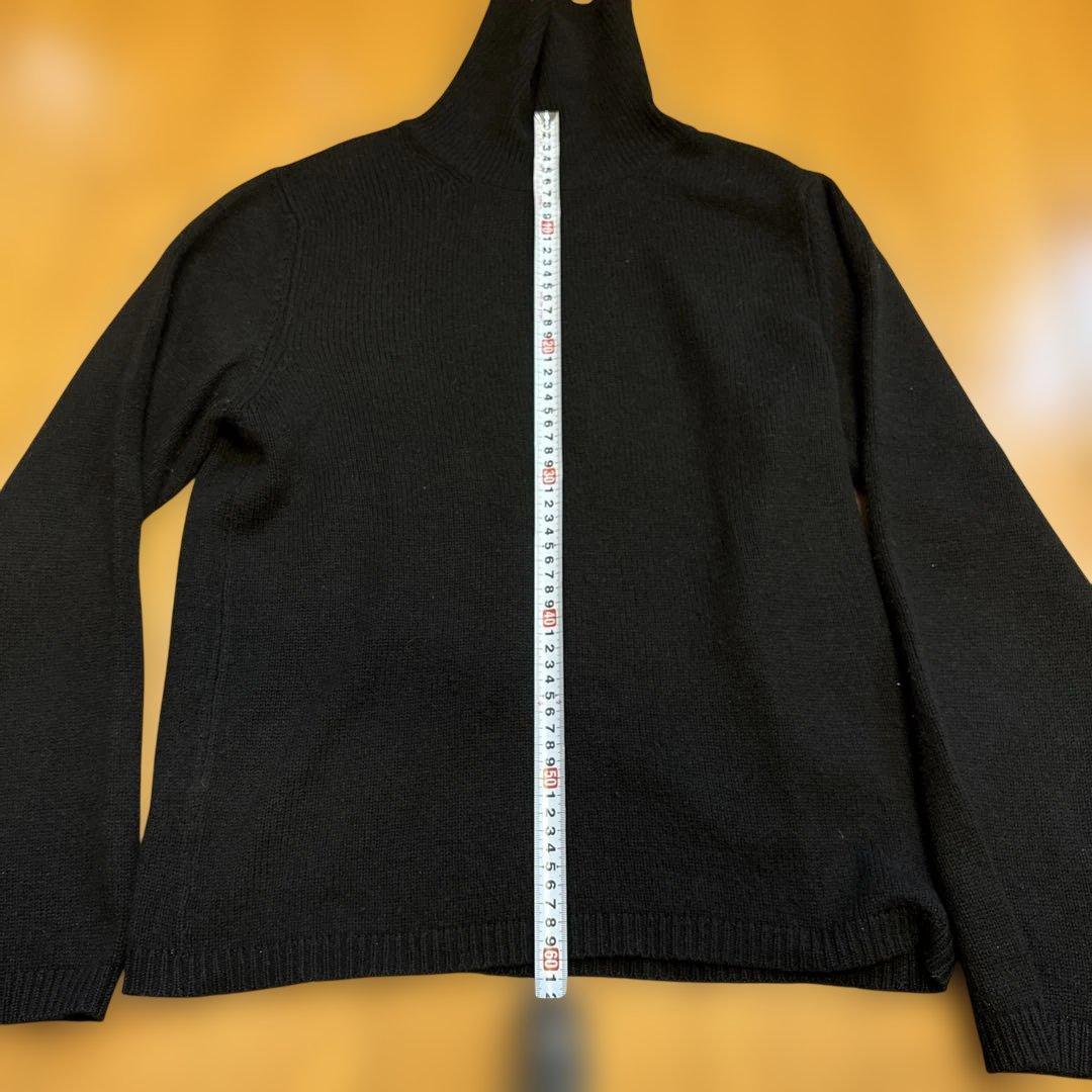 GUCCI ブラック タートルネック セーター M