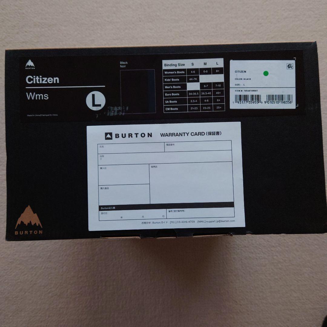 Burton Citizen Wms Lサイズ ビンディング