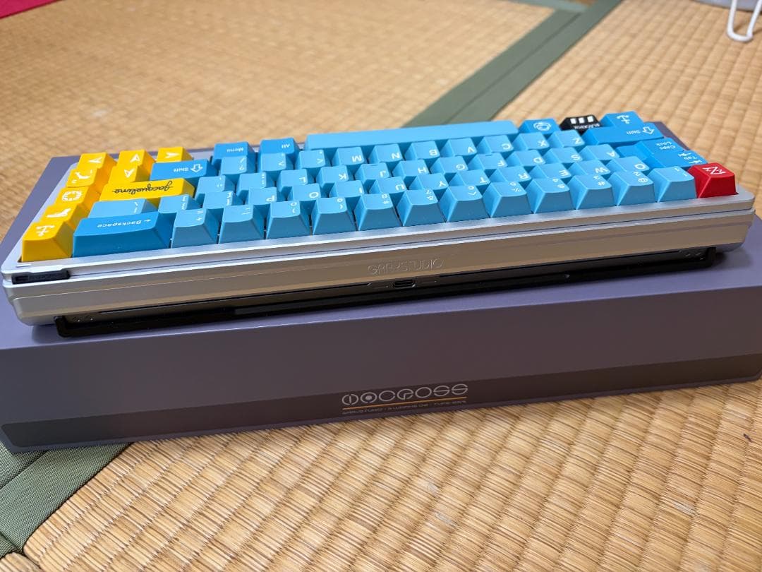 自作キーボード Macross65 Graystudio