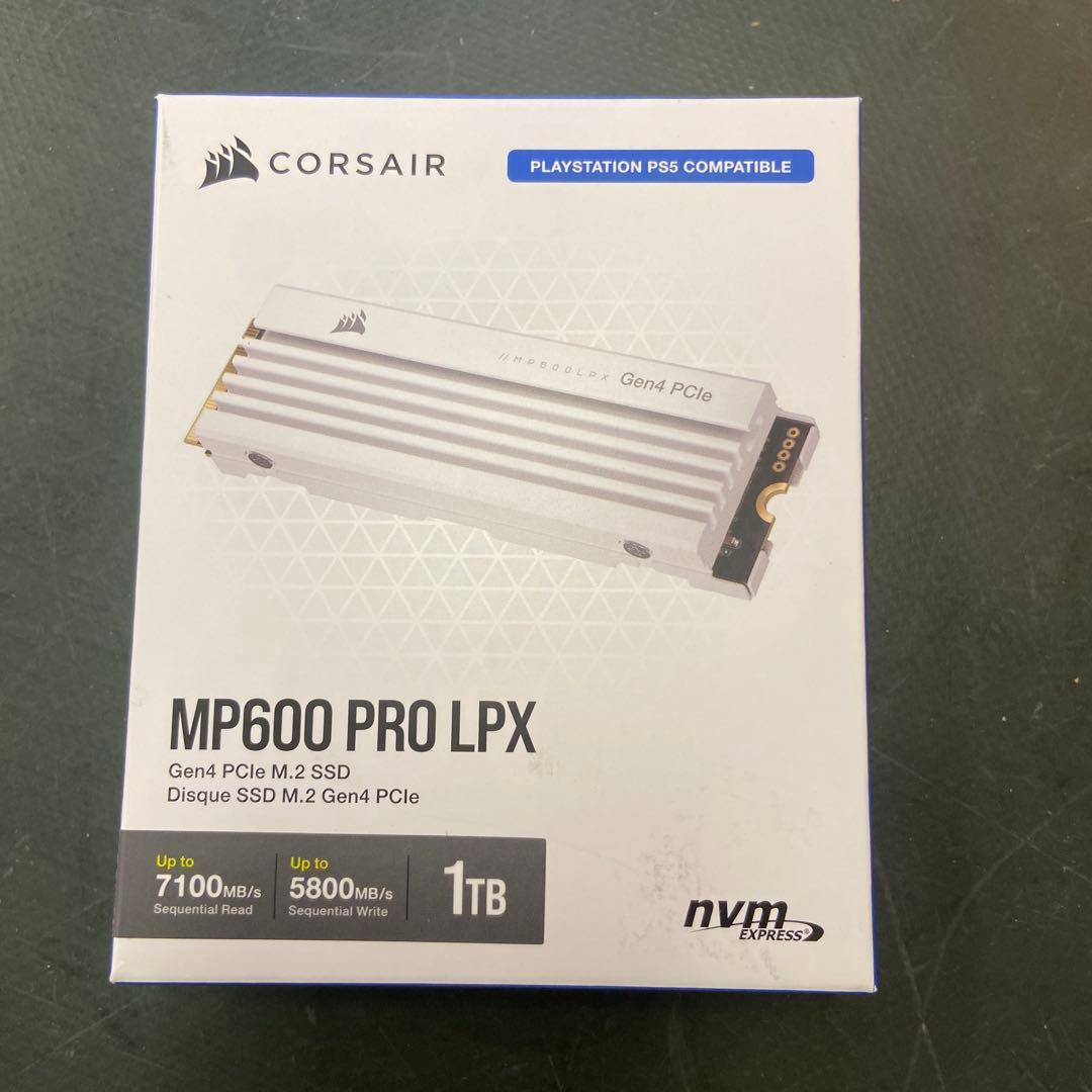 内蔵型SSD CORSAIR MP600 PRO LPX 1TB SSD