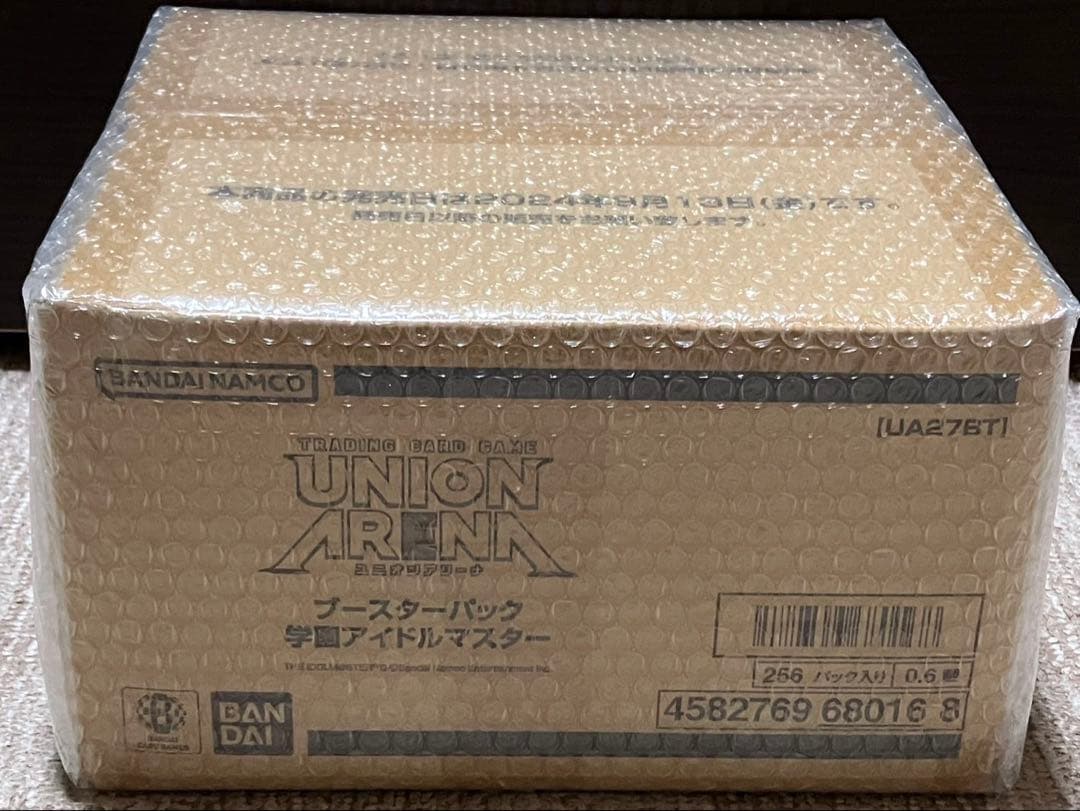 ユニオンアリーナ　学園アイドルマスター　初版　1カートン　16BOX　ユニアリ