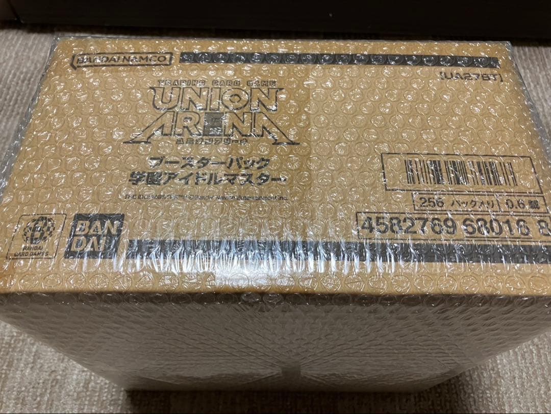 ユニオンアリーナ　学園アイドルマスター　初版　1カートン　16BOX　ユニアリ