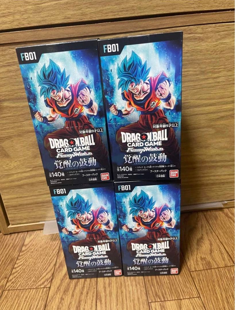 ドラゴンボールカードゲーム　覚醒の鼓動 4BOX