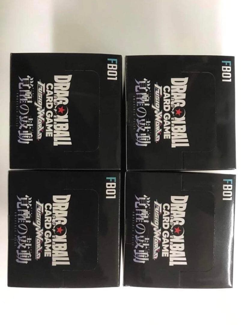 ドラゴンボールカードゲーム　覚醒の鼓動 4BOX