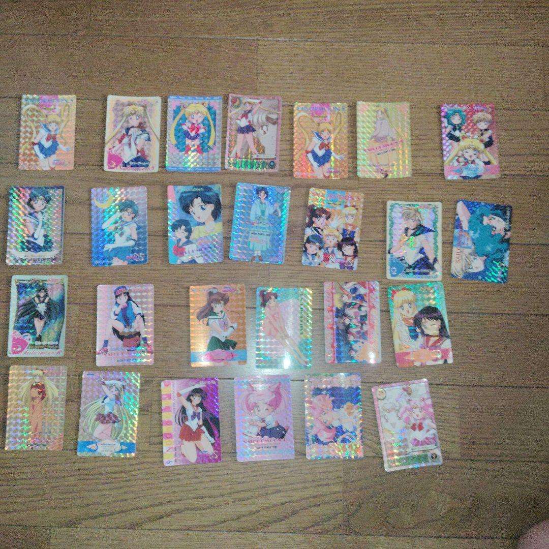 い*ん様 セーラームーン トレーディングカード 約26枚別170枚以上カード詰め