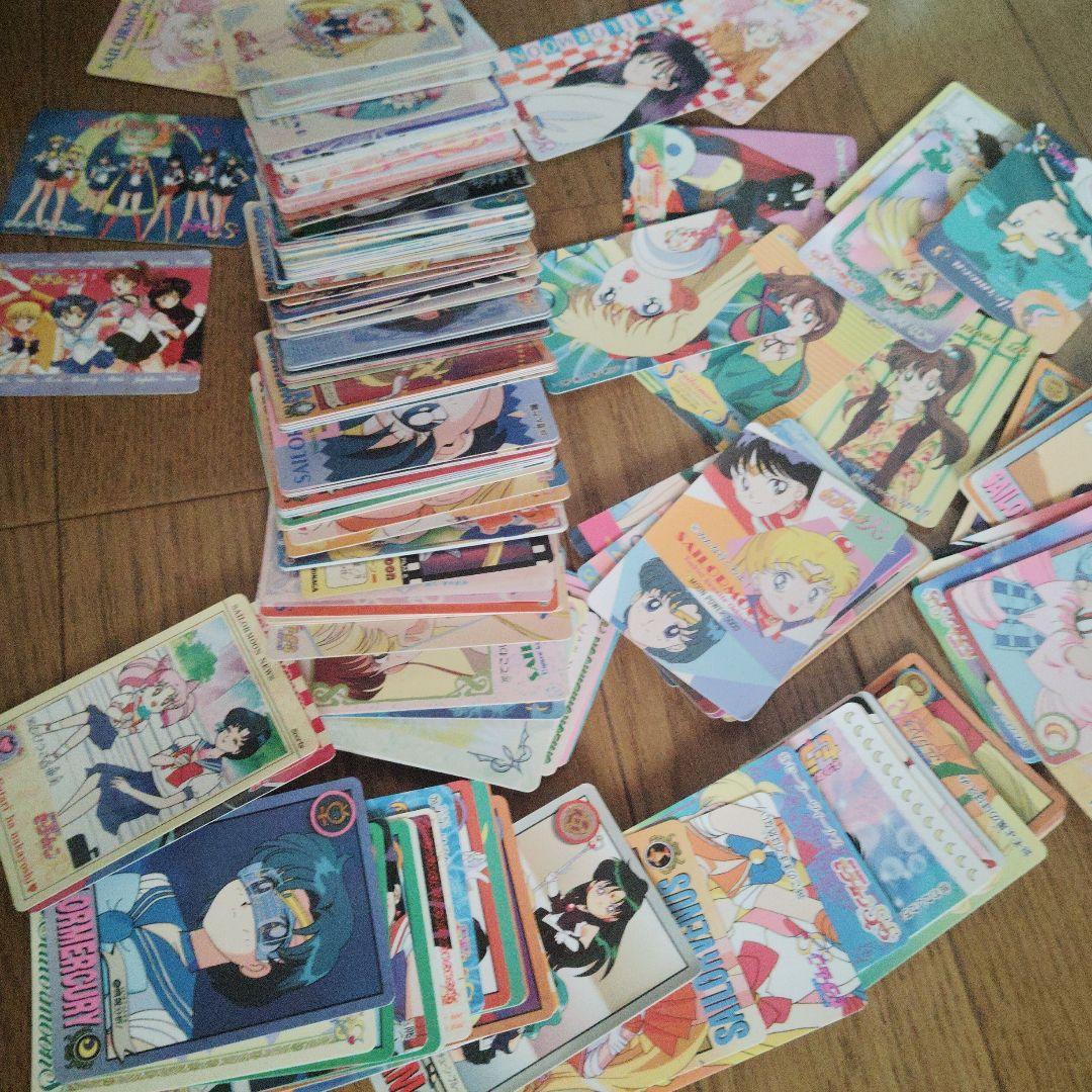 い*ん様 セーラームーン トレーディングカード 約26枚別170枚以上カード詰め