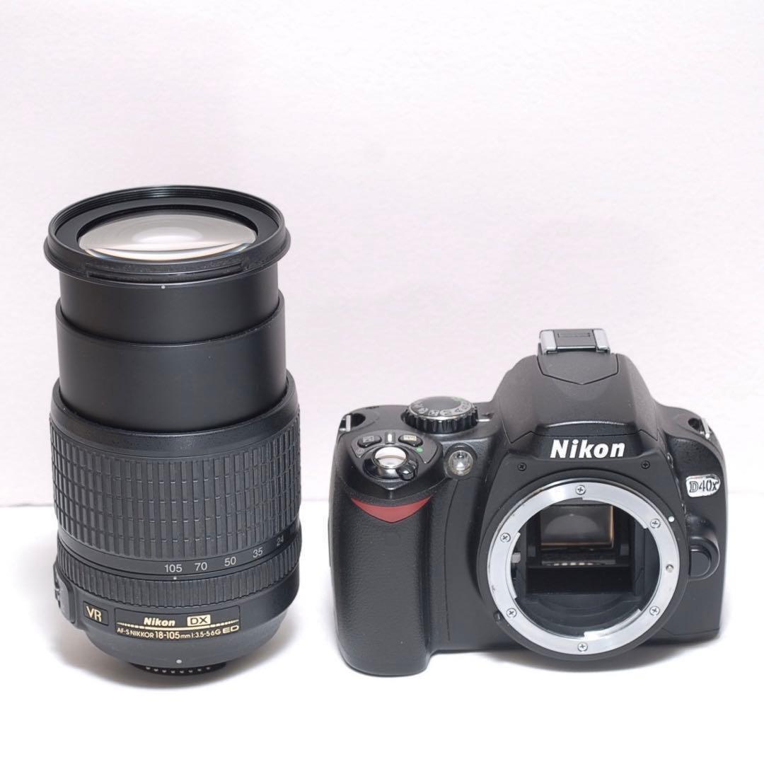 ✨万能レンズ✨Nikon D40X✨簡単操作✨シングルレンズ✨近くから遠くまで✨