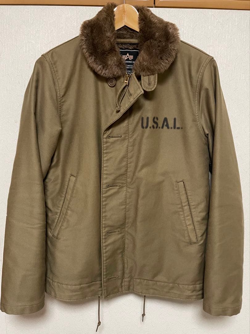 アルファインダストリーズ　N-1 デッキジャケット