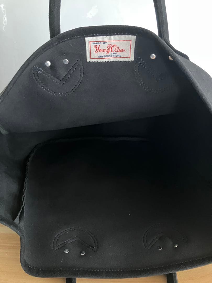 YOUNG & OLSEN 別注 ウルトラスエード トートバッグ E サイズ