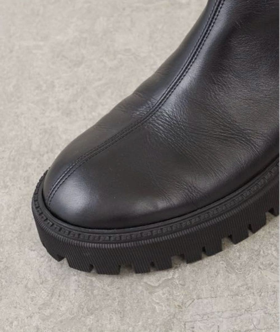 さ*ら様 Whim Gazette THE PAUSE レザーサイドゴアブーツ